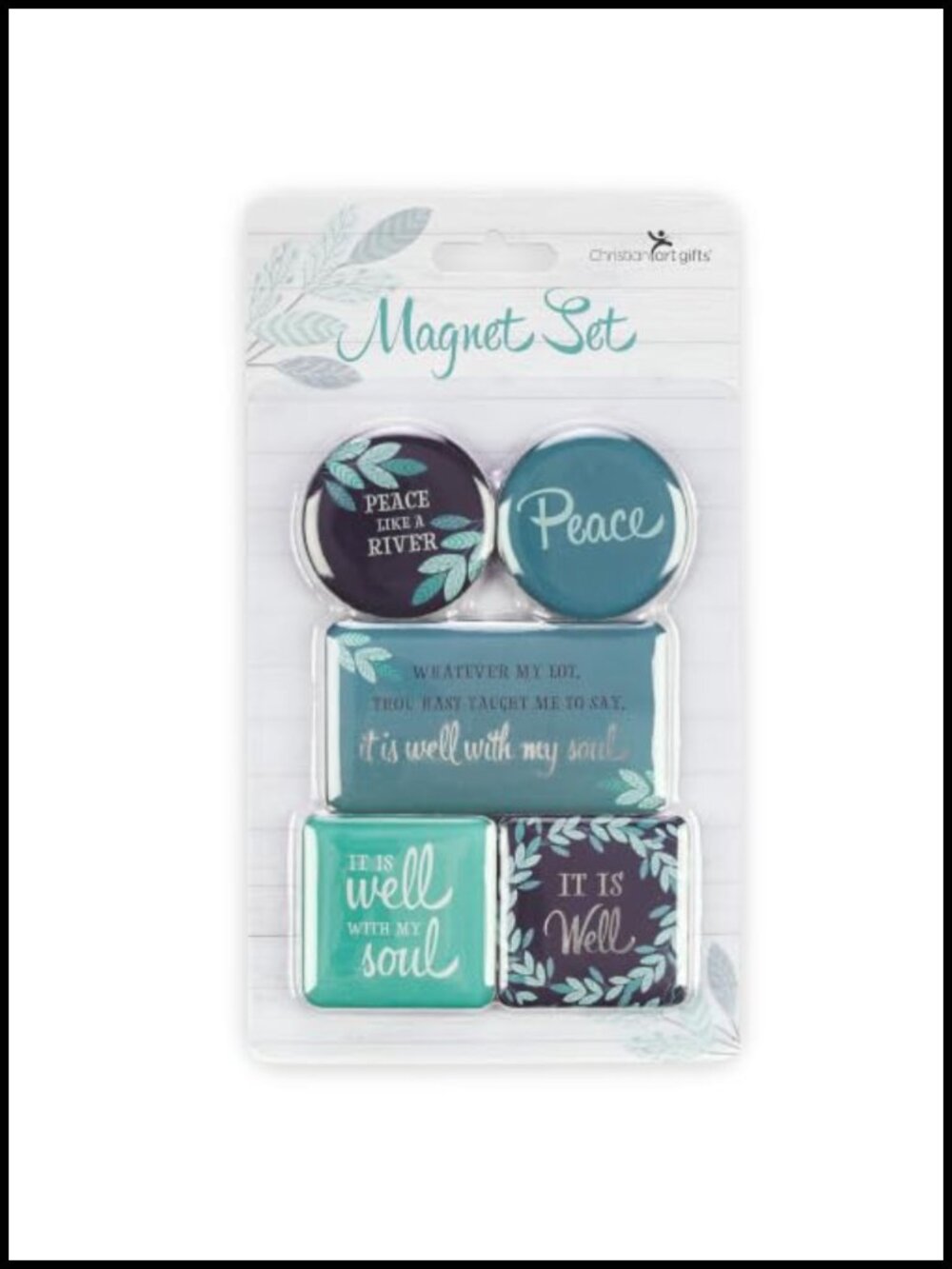 Inspirational Scripture Refrigerator Magnets 5 Piece Mini Set